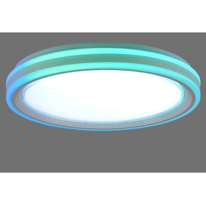 Leuchten Direkt 15154-16 - LED RGB dimmbare Deckenleuchte EDGING LED/39W/230V + Fernbedienung