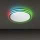 Leuchten Direkt 15154-16 - LED RGB Dimmbare Deckenleuchte EDGING LED/39W/230V