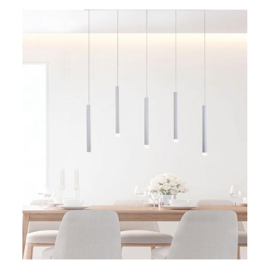 Leuchten Direkt 15205-95 - LED-Kronleuchter an Schnur BRUNO 5xLED/4,8W/230V