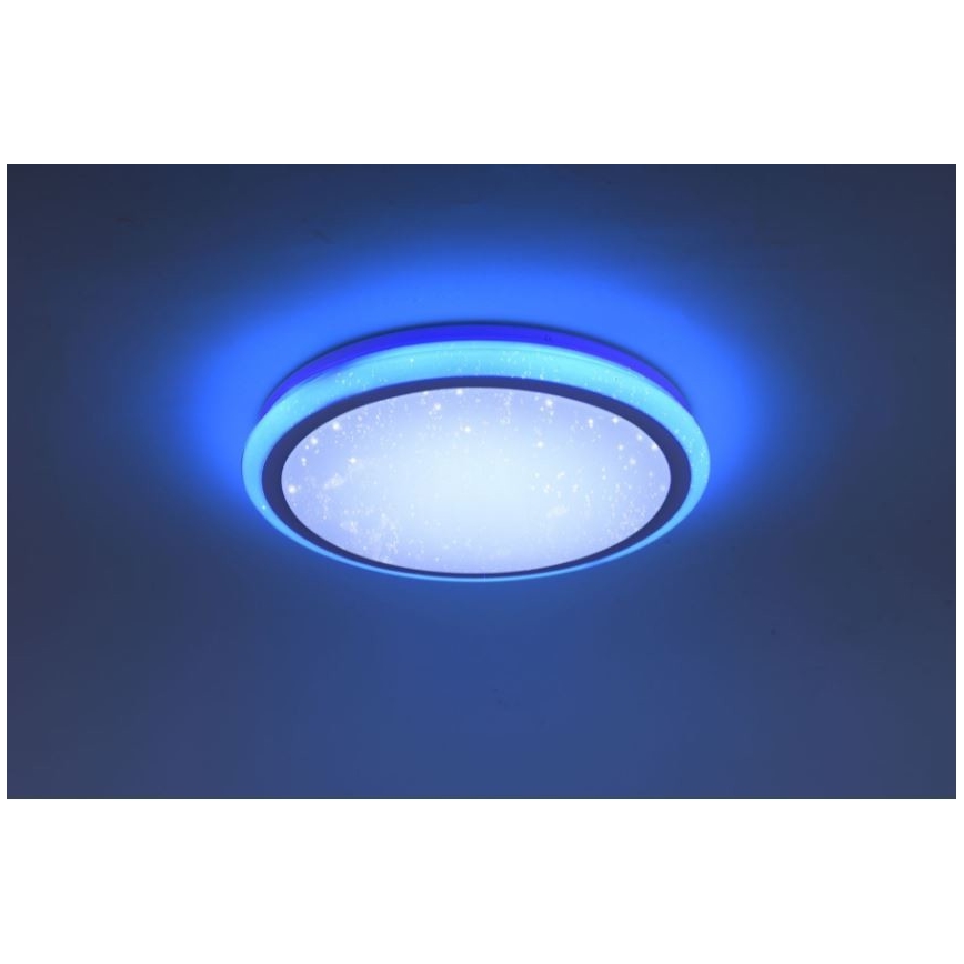 Leuchten Direkt 15220-16 - LED RGB Dimmbare Deckenleuchte LUISA LED/28W/230V + Fernbedienung