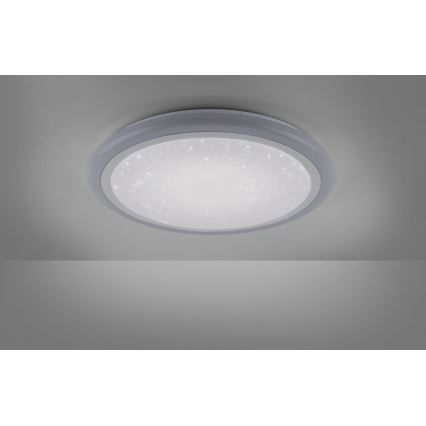 Leuchten Direkt 15230-16 - LED RGB Dimmbare Deckenleuchte LUISA LED/42W/230V 3000-6400K + Fernbedienung