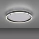Leuchten Direkt 15391-13 - LED dimmbare Deckenleuchte RITUS 20W/230V schwarz