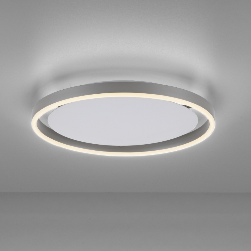 Leuchten Direkt 15391-95 - Dimmbare LED-Deckenleuchte RITUS LED/20W/230V matt Chrom