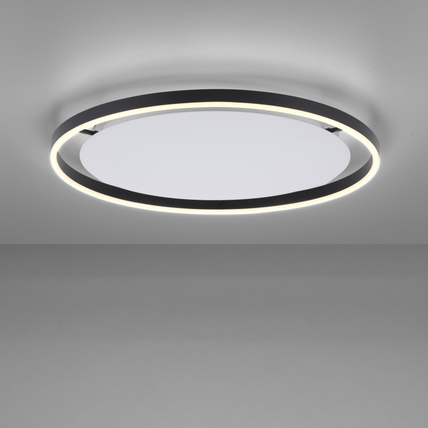 Leuchten Direkt 15392-13 - LED Dimmbare Deckenleuchte RITUS LED/30W/230V schwarz