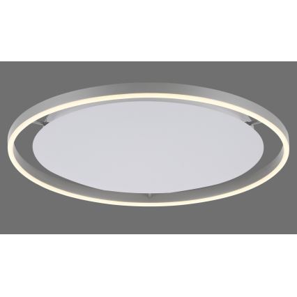 Leuchten Direkt 15392-95 - LED dimmbares Deckenleuchte RITUS LED/30W/230V mattchrom