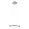 Leuchten Direkt 15393-95 - LED dimmbare Hängeleuchte auf Seil RITUS LED/20W/230V mattchrom