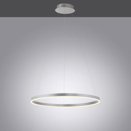 Leuchten Direkt 15394-95 - Dimmbare LED-Hängeleuchte RITUS LED/30W/230V matt Chrom