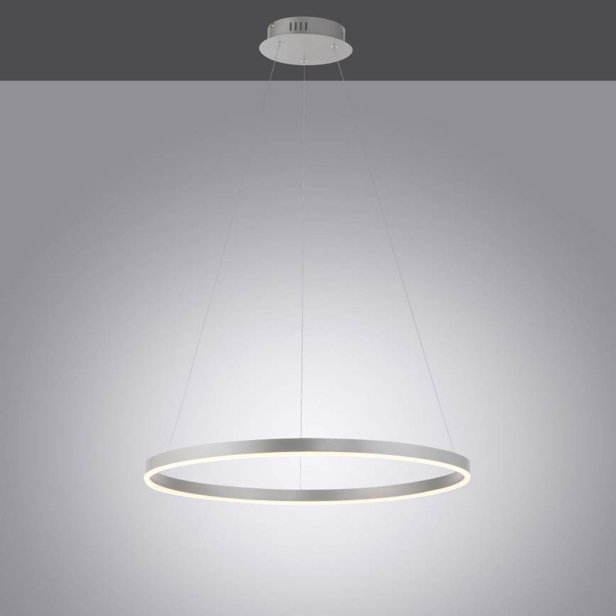 Leuchten Direkt 15394-95 - Dimmbare LED-Hängeleuchte RITUS LED/30W/230V matt Chrom