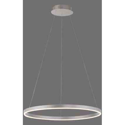 Leuchten Direkt 15394-95 - Dimmbare LED-Hängeleuchte RITUS LED/30W/230V matt Chrom