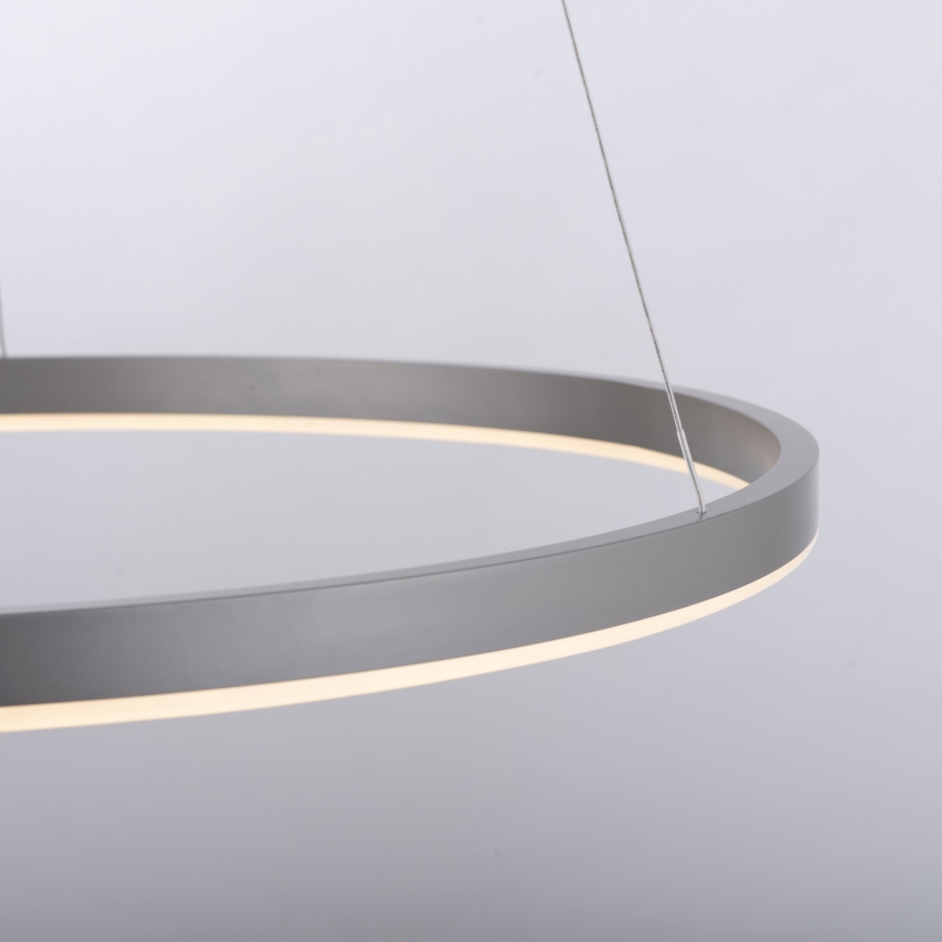 Leuchten Direkt 15394-95 - Dimmbare LED-Hängeleuchte RITUS LED/30W/230V matt Chrom