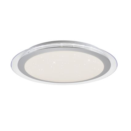 Leuchten Direkt 15411-21- LED RGB Dimmbare Deckenleuchte CYBA LED/26W/230V