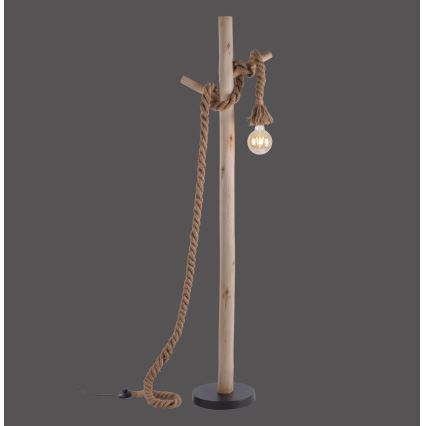 Leuchten Direkt 15484-18 - Stehleuchte ROPE 1xE27/15W/230V