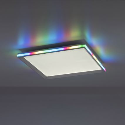 Leuchten Direkt 15556-16 - LED RGB dimmbare Deckenleuchte GALACTICA LED/32W/230V + Fernbedienung