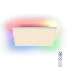 Leuchten Direkt 15561-16 - LED RGB Dimmbare Deckenleuchte CONRAD LED/27W/230V + Fernbedienung