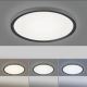 Leuchten Direkt 15571-18 - LED Dimmbare Deckenleuchte FLAT LED/23,5W/230V 2700-5000K + Fernbedienung