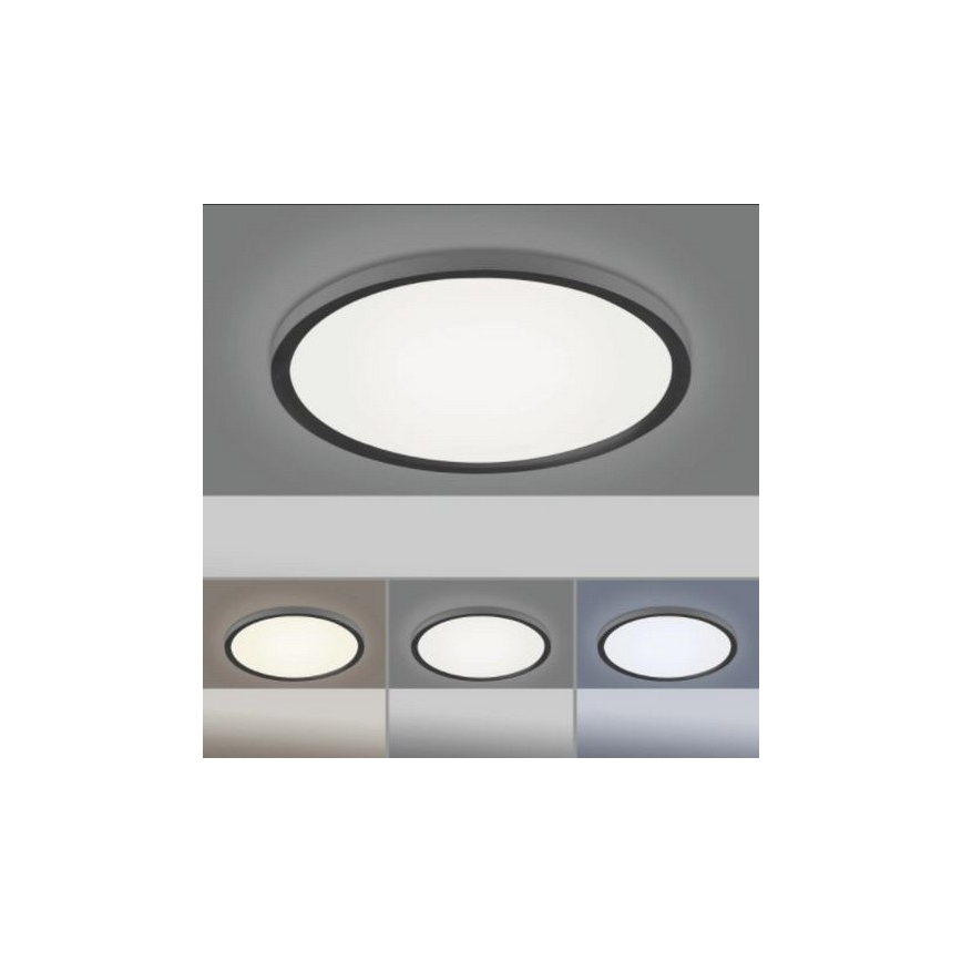 Leuchten Direkt 15571-18 - LED Dimmbare Deckenleuchte FLAT LED/23,5W/230V 2700-5000K + Fernbedienung