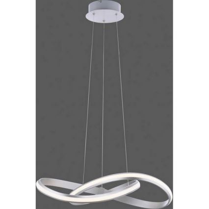 Leuchten Direkt 18432-55 - LED RGB dimmbare Hängeleuchte an Seil MELINDA LED/28W/230V + Fernbedienung