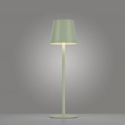 Leuchten Direkt 19250-43 - Dimmbare aufladbare LED-Tischlampe für den Außenbereich EURIA LED/3W/5V IP54 grün