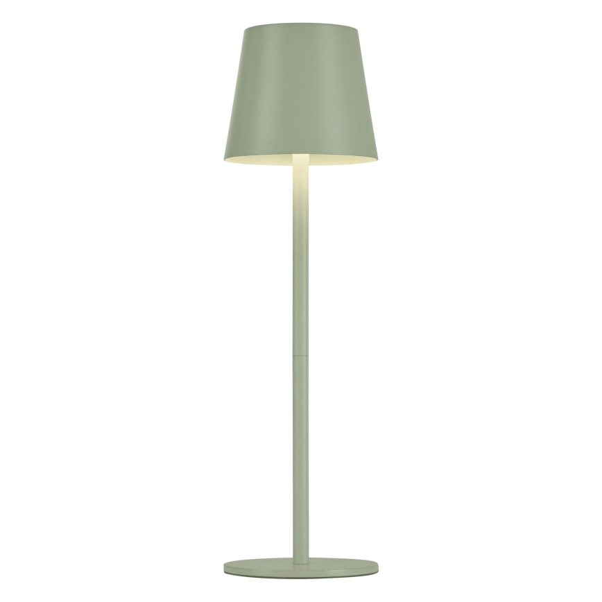 Leuchten Direkt 19250-43 - Dimmbare aufladbare LED-Tischlampe für den Außenbereich EURIA LED/3W/5V IP54 grün