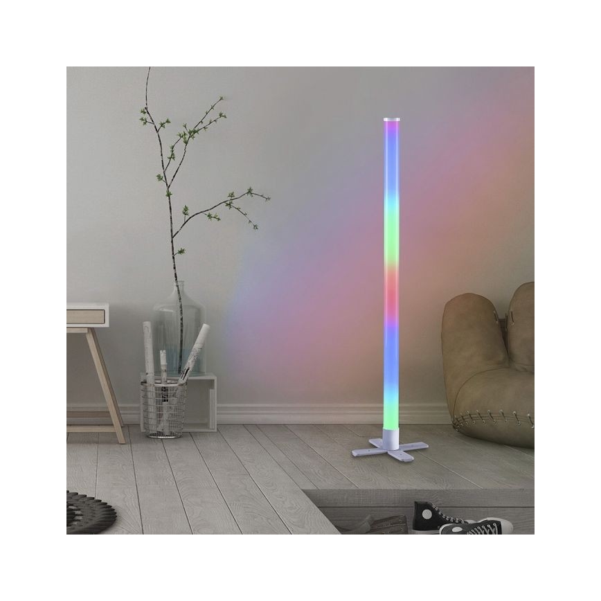 Leuchten Direkt 19902-21 – Dimmbare LED-RGB-Lampe RINGO LED/10W/230V+Fernbedienung