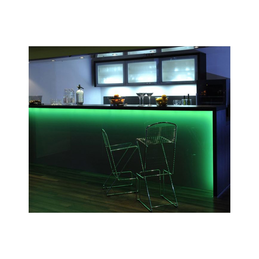 Leuchten Direkt 81215-70 - LED-RGB-Streifen dimmbar TEANIA 3m LED/19W/12/230V + Fernbedienung