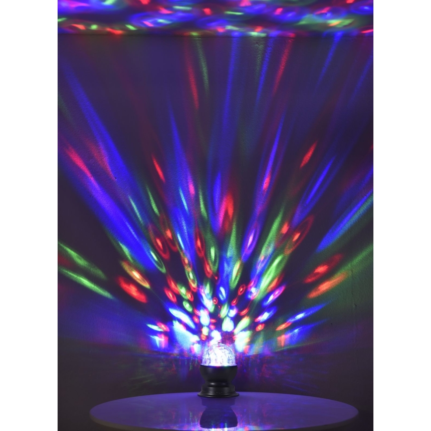 Leuchten Direkt 98035-18 - LED RGB Tischleuchte DISCO LED/3W/230V