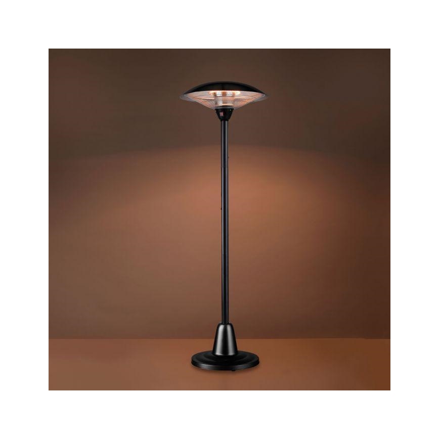 Leuchten Direkt 99501-18 - Outdoor-Heizelement GLOW 1500-3000W/230V 1,87 m IP34 schwarz