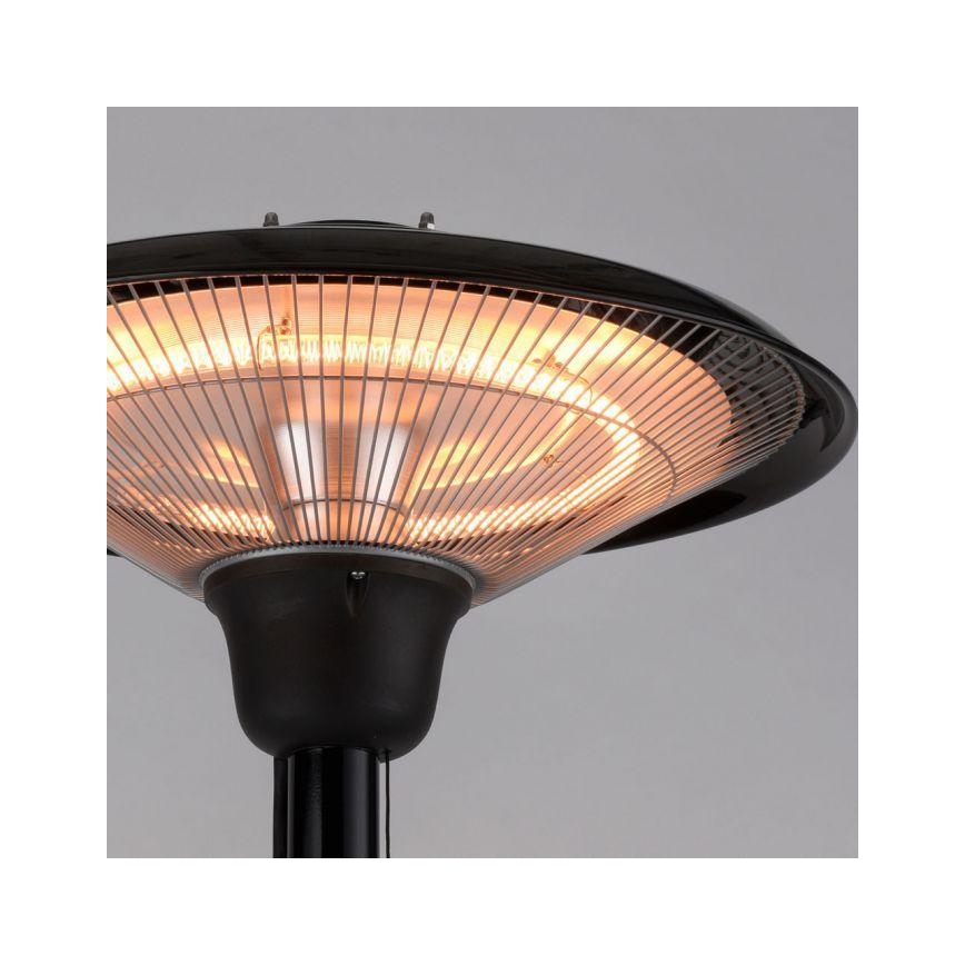 Leuchten Direkt 99501-18 - Outdoor-Heizelement GLOW 1500-3000W/230V 1,87 m IP34 schwarz