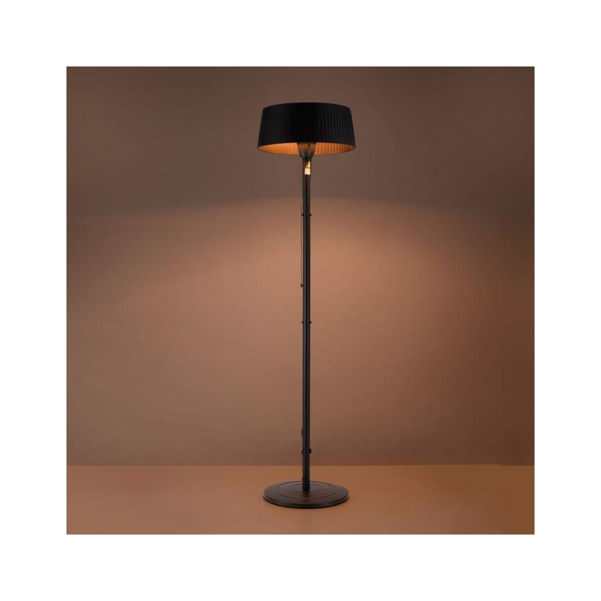 Leuchten Direkt 99507-18 - Outdoor-Heizelement GLOW 1500W/230V 1,95 m IP44 schwarz