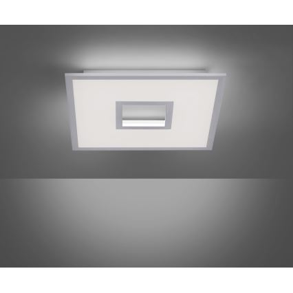 Leuchten Direkt 11645-16 - Dimmbare LED-RGB-Deckenleuchte RECESS LED/22,5W/230V + LED/5W + Fernbedienung