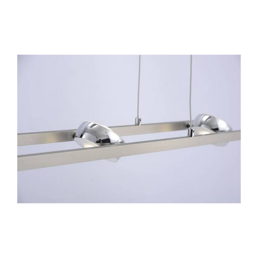 Leuchten Direkt 12470-55 - Dimmender LED-RGB-Kronleuchter an Schnur OPTI 8xLED/3W/230V + FB