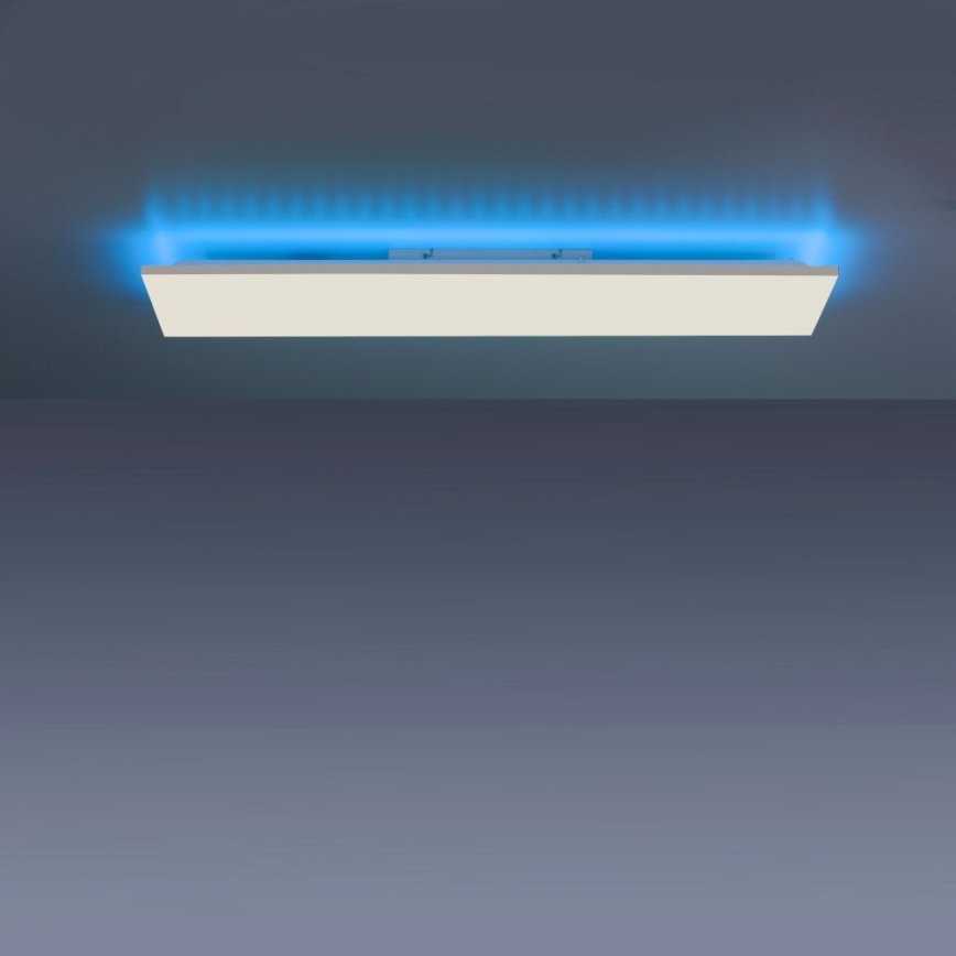 Leuchten Direkt - LED RGB Dimmbare Deckenleuchte GUSTAV LED/27,3W/230V + LED/1,4W 2700-5000K + Fernbedienung