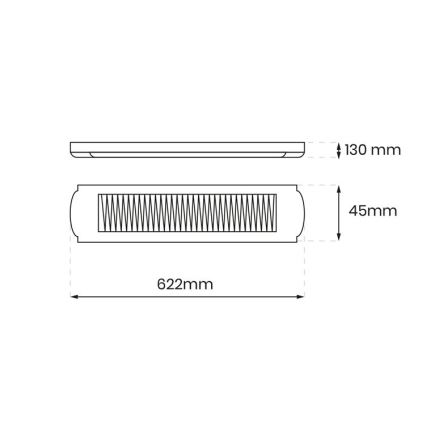 Leuchtstofflampe 2xG13/18W/230V