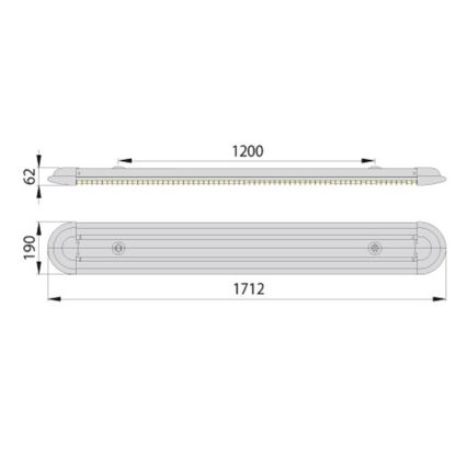 Leuchtstofflampe ECO T8 2xG13/58W/230V