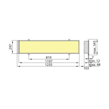 Leuchtstofflampe ELECTRA T8 2xG13/36W/230V