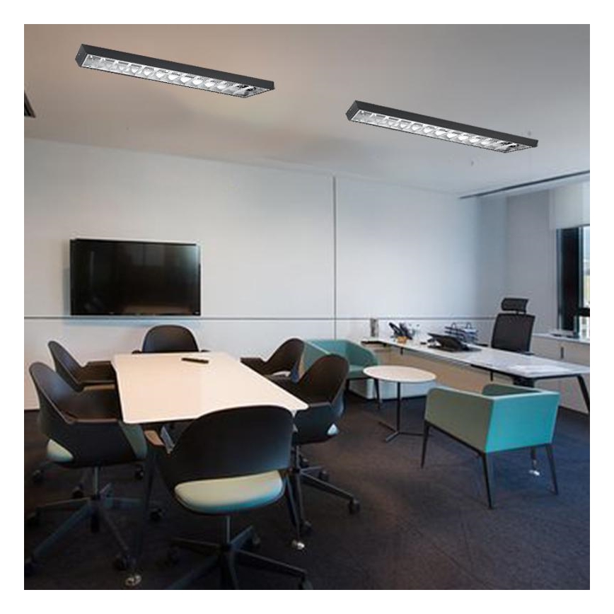 Leuchtstofflampe T8 2xG13/18W/230V 120 cm schwarz