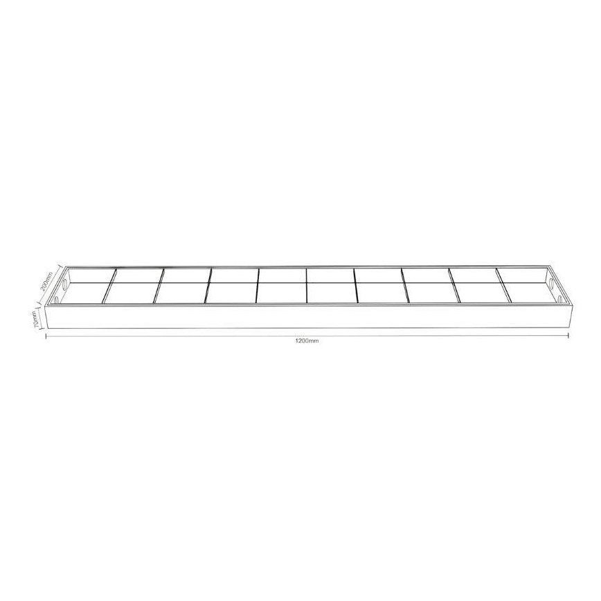 Leuchtstofflampe T8 2xG13/18W/230V 120 cm schwarz