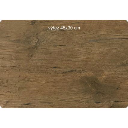 Li-Go 23583/DUB2 - Dimmbare LED-Tischdekoration LED/12W/230V 20x22 cm Eiche/Berge und Wald