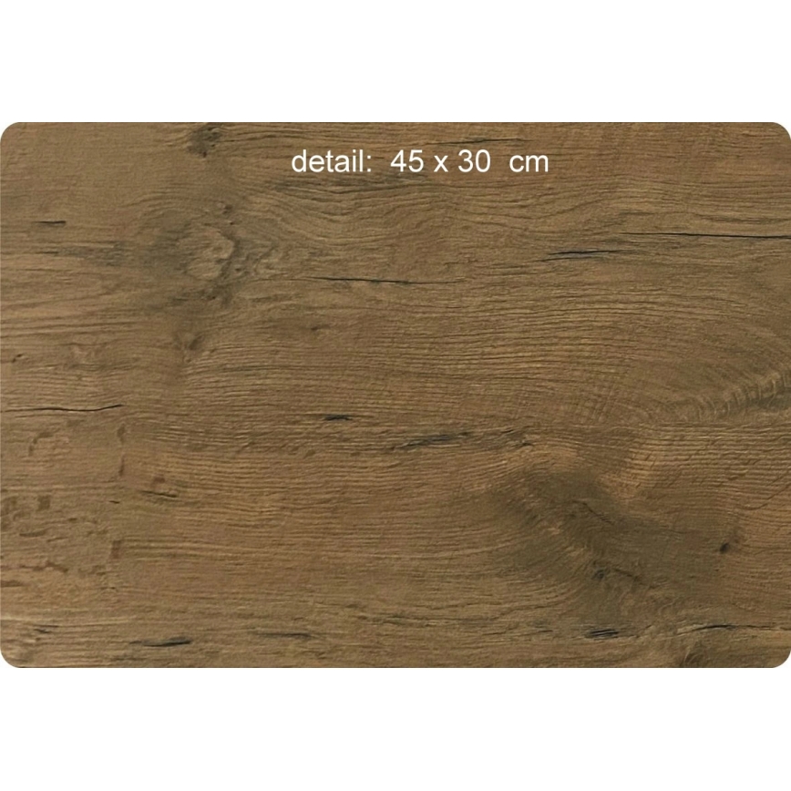 Li-Go 5589/A/DUB2 - Dimmbare LED-Wanddekoration LED/10W/5V 30000 mAh 110x50 cm Eiche/Berge mit Vögeln