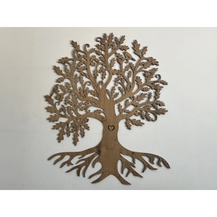 Li-Go 5742/DUB2 - Dimmbare LED-Wanddekoration LED/10W/230V 90x110 cm Eiche