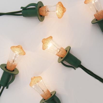 Lichterkette LUCERNA 12xE10/10,7m warmweiß, Hergestellt in Tschechien