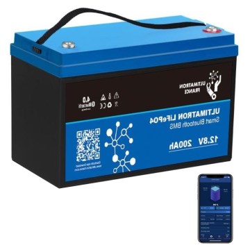 LiFePO4-Batterie 12,8V/200Ah