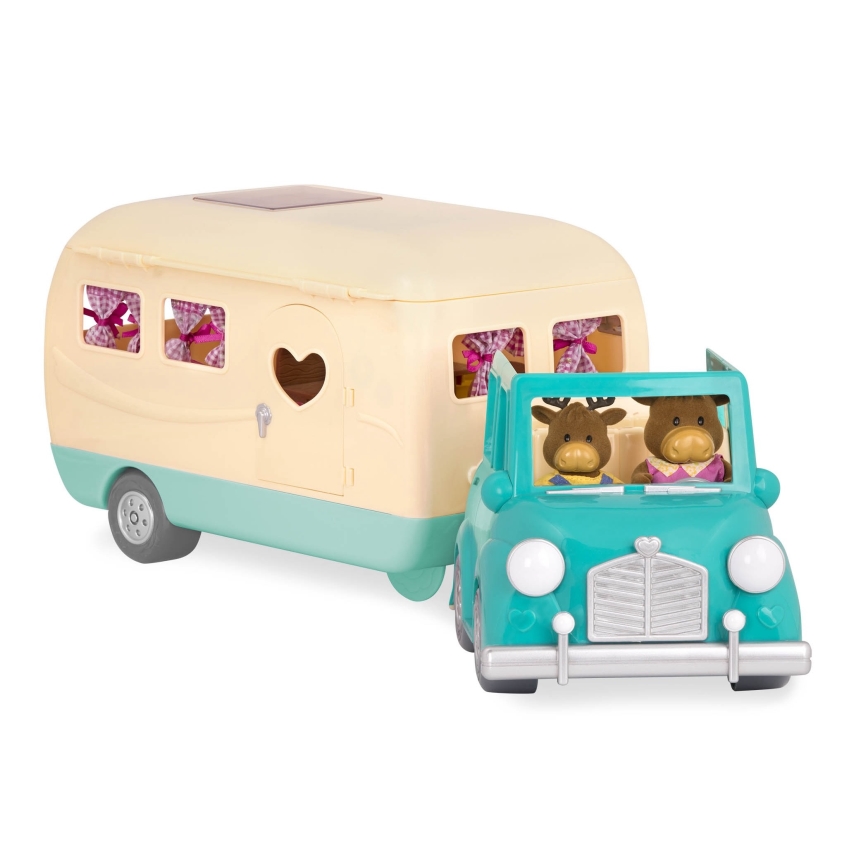 Li'l Woodzeez - Play-Set HAPPY CAMPER Camping