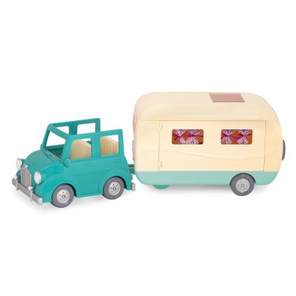 Li'l Woodzeez - Play-Set HAPPY CAMPER Camping