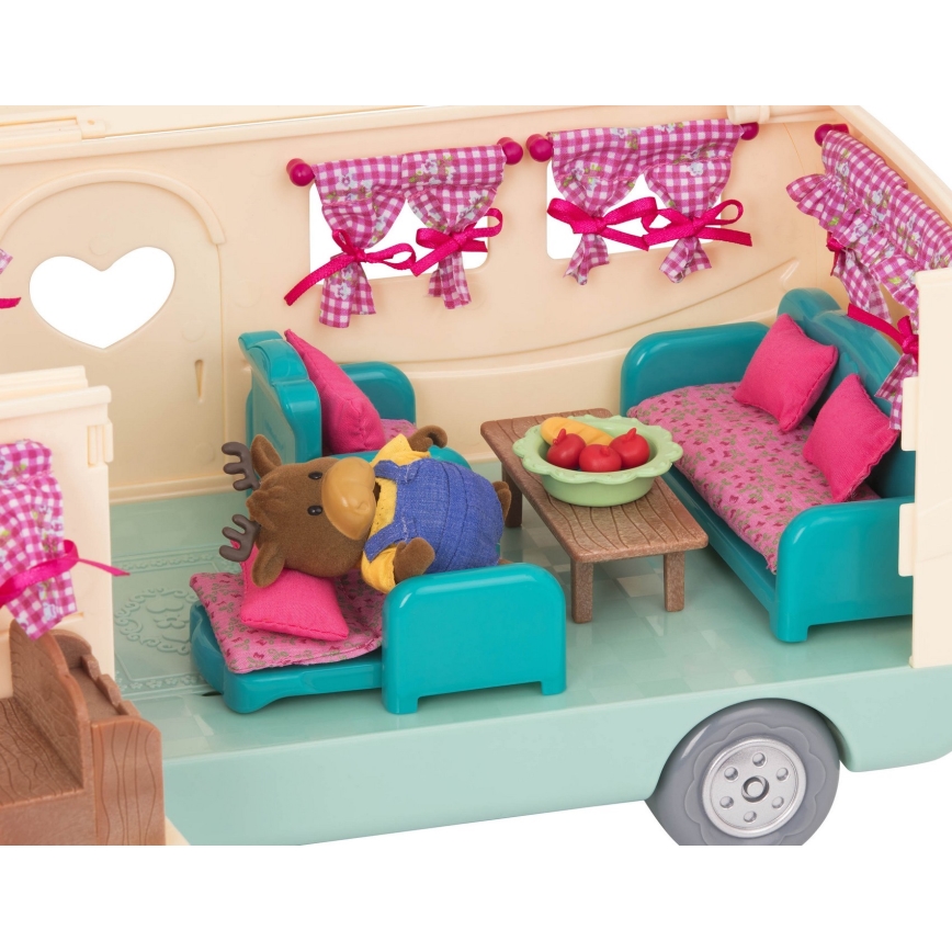 Li'l Woodzeez - Play-Set HAPPY CAMPER Camping