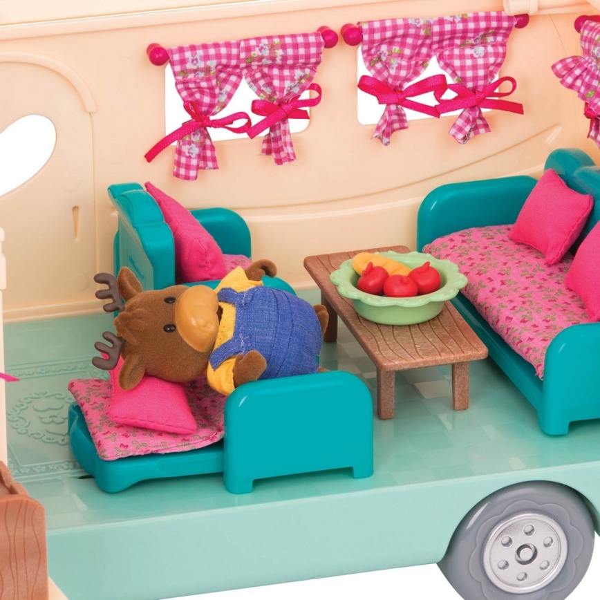 Li'l Woodzeez - Play-Set HAPPY CAMPER Camping