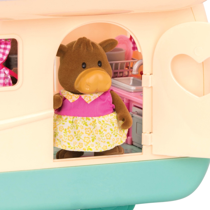 Li'l Woodzeez - Play-Set HAPPY CAMPER Camping