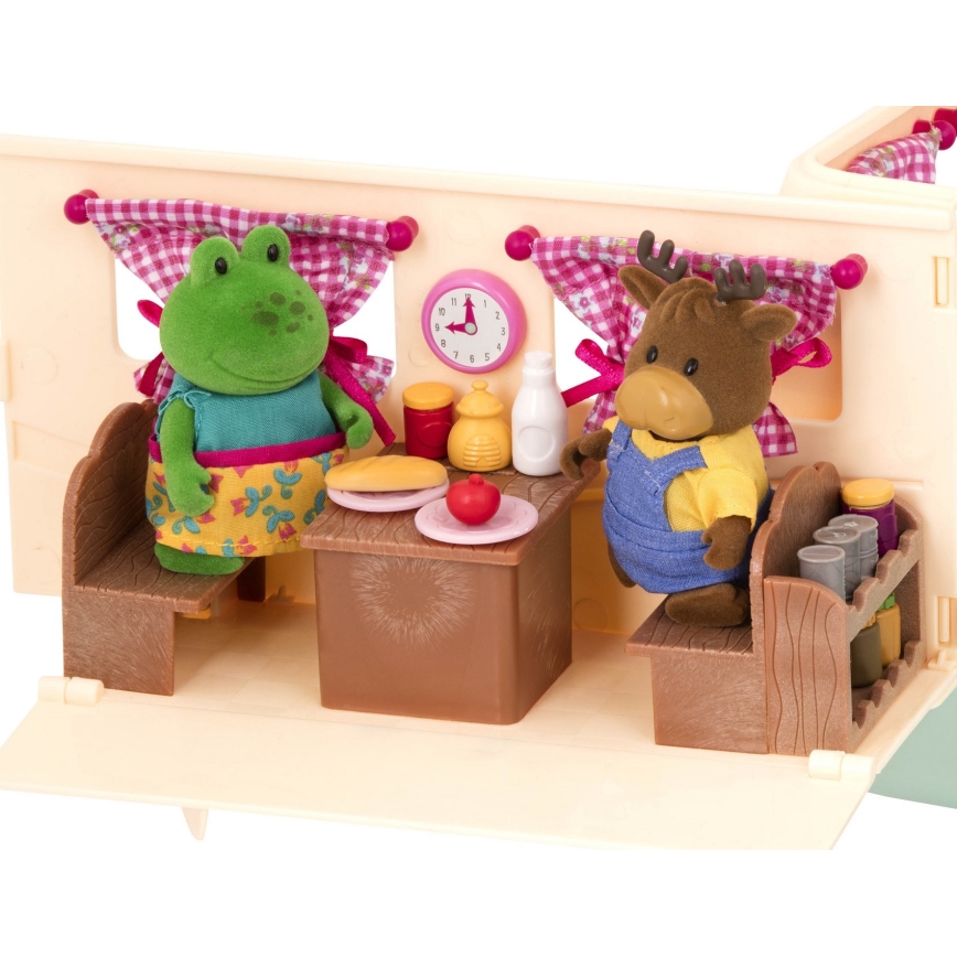 Li'l Woodzeez - Play-Set HAPPY CAMPER Camping