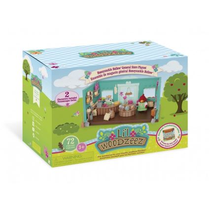Li'l Woodzeez - Spielzeugset Lebensmittelladen