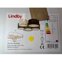 Lindby - Deckenleuchte LAURENZ 6xE27/60W/230V
